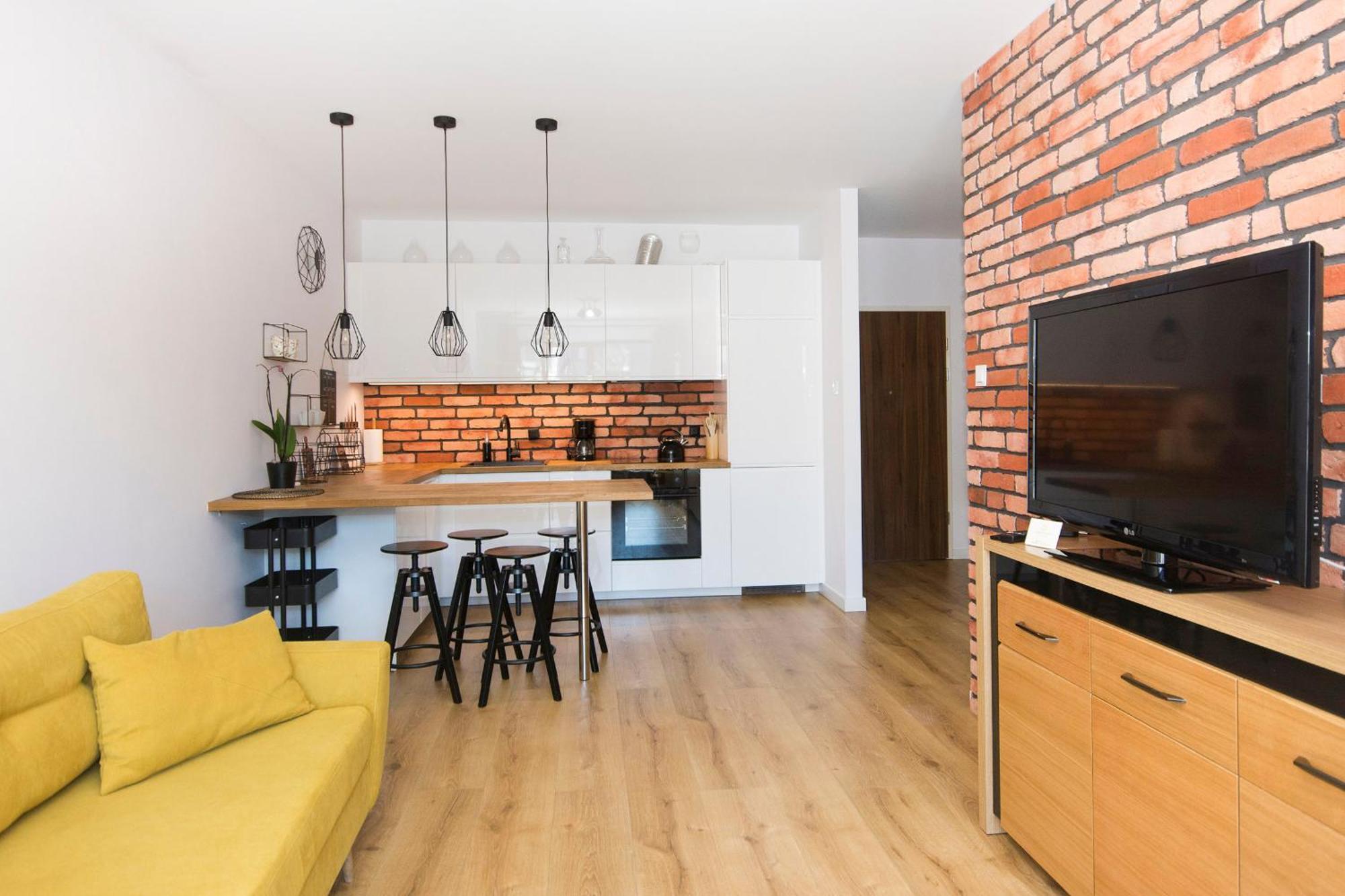 City Center - Riverside By Apartmore Gdansk Bagian luar foto
