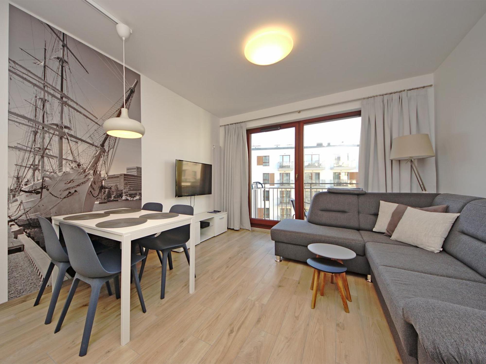 City Center - Riverside By Apartmore Gdansk Bagian luar foto