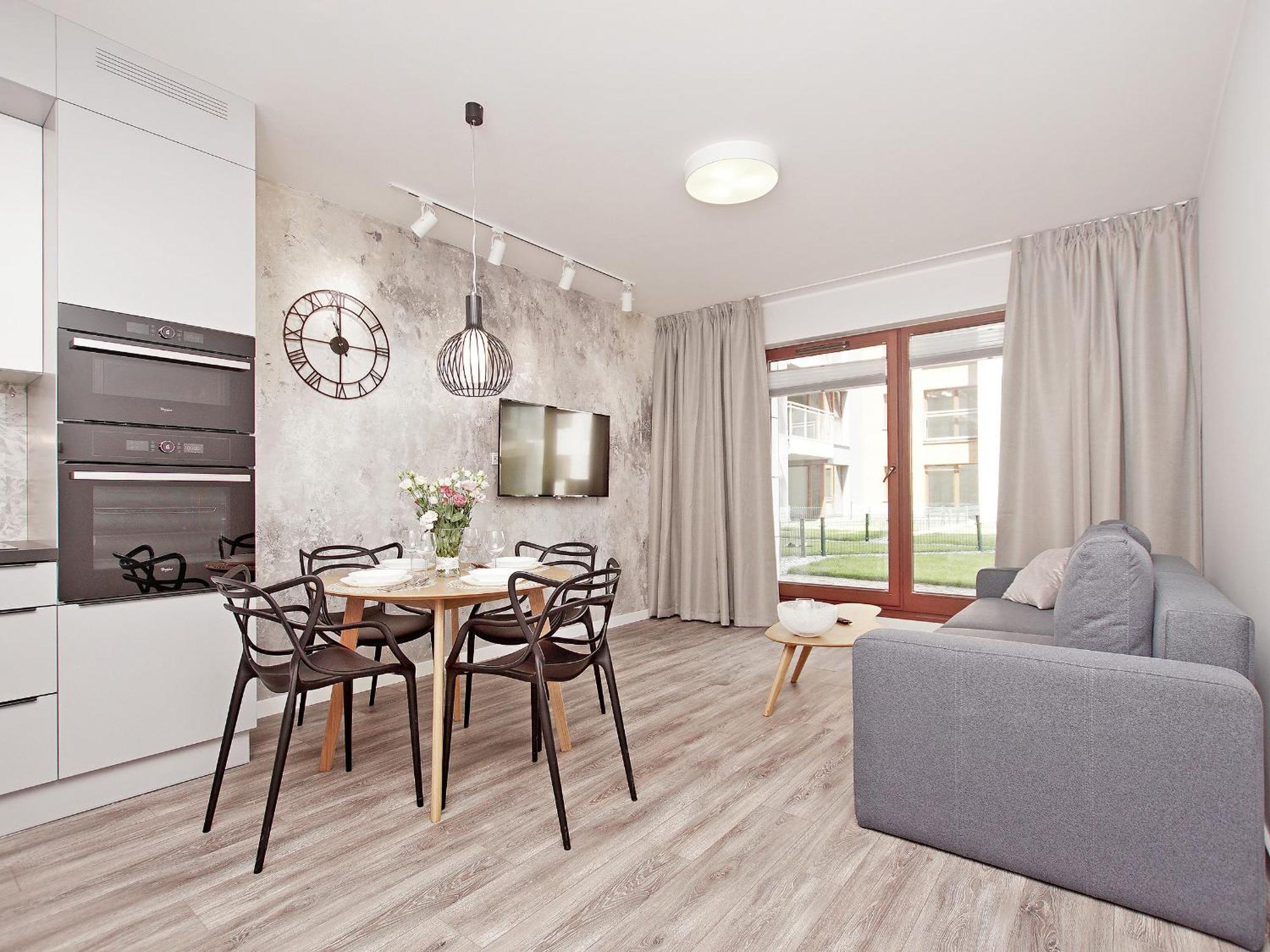 City Center - Riverside By Apartmore Gdansk Bagian luar foto