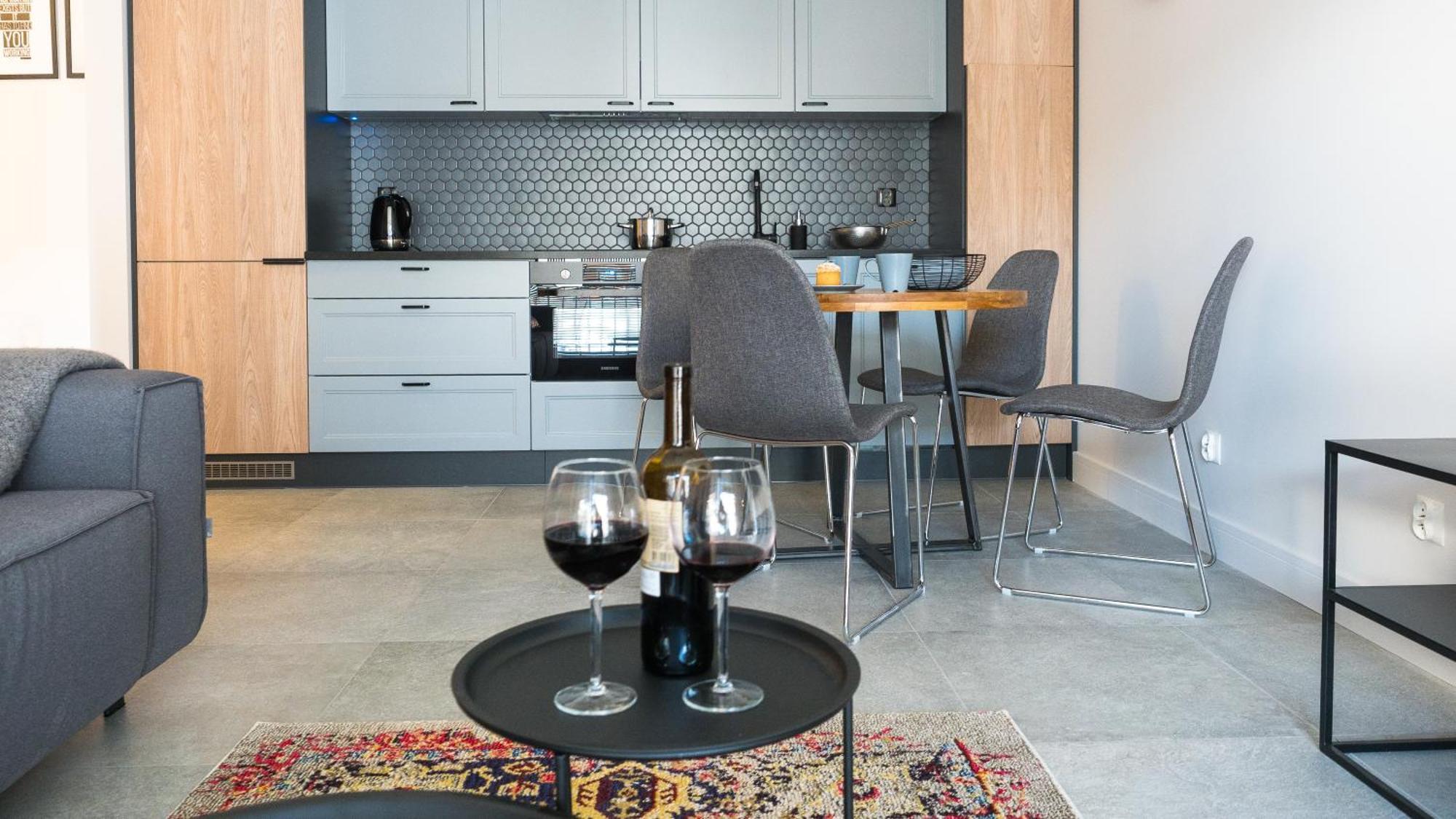 City Center - Riverside By Apartmore Gdansk Bagian luar foto