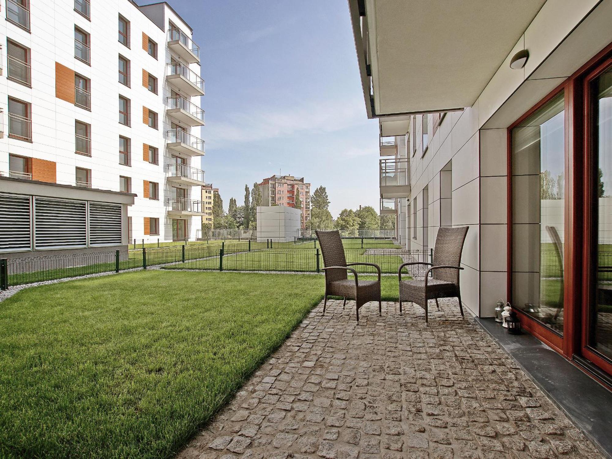City Center - Riverside By Apartmore Gdansk Bagian luar foto