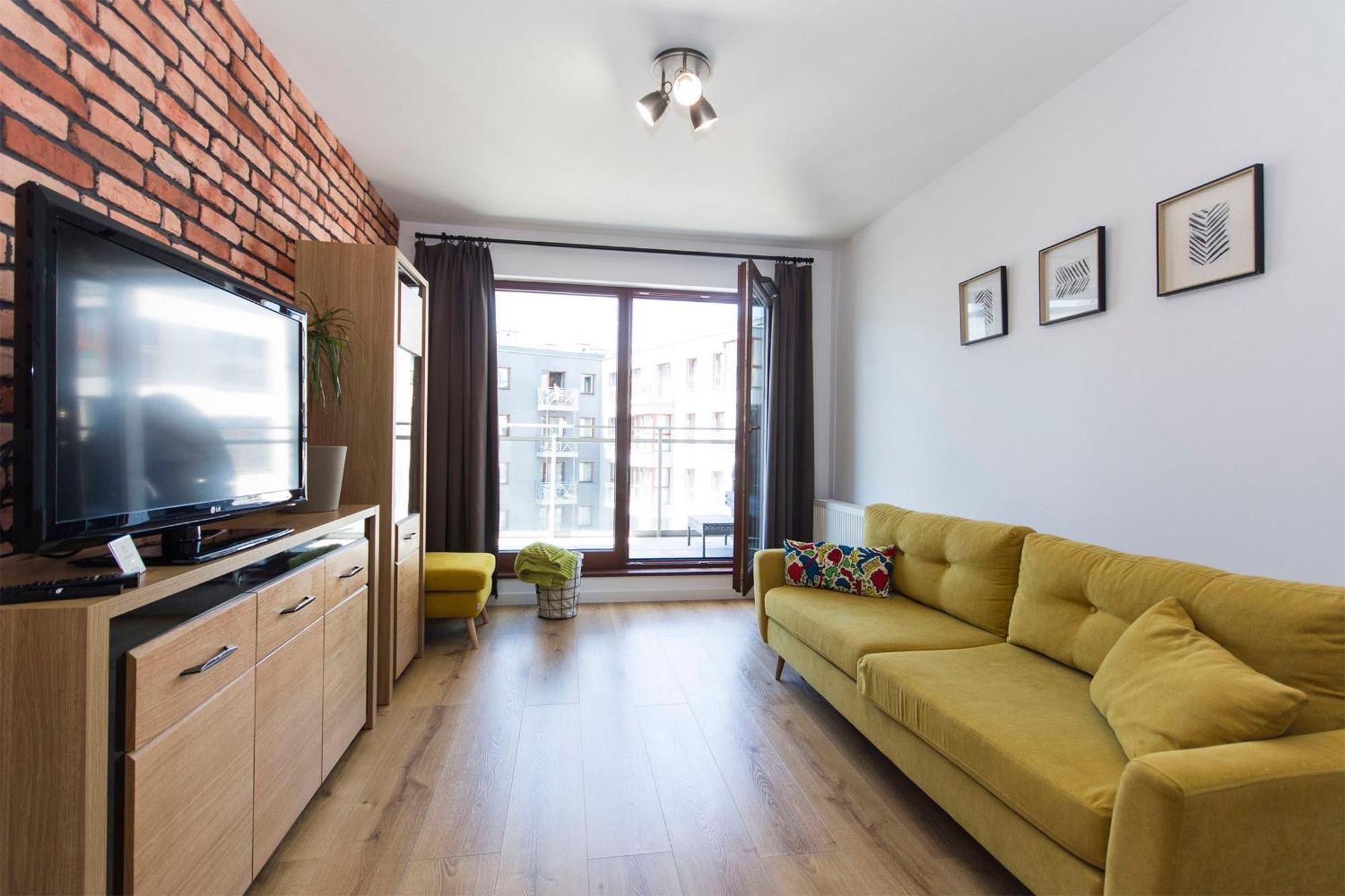 City Center - Riverside By Apartmore Gdansk Bagian luar foto