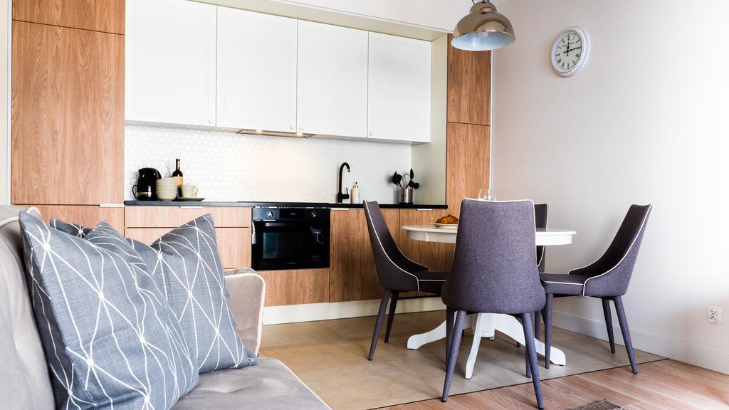 City Center - Riverside By Apartmore Gdansk Bagian luar foto