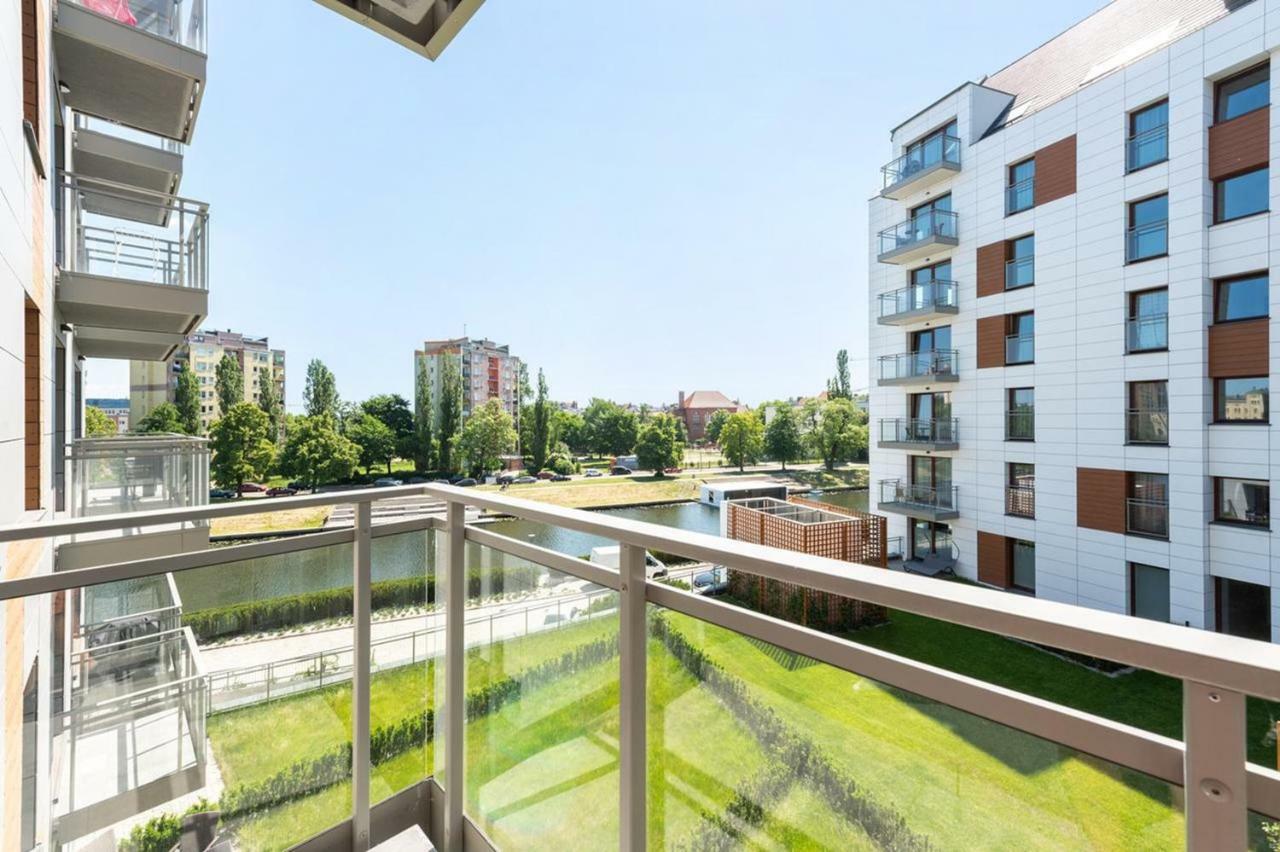 City Center - Riverside By Apartmore Gdansk Bagian luar foto